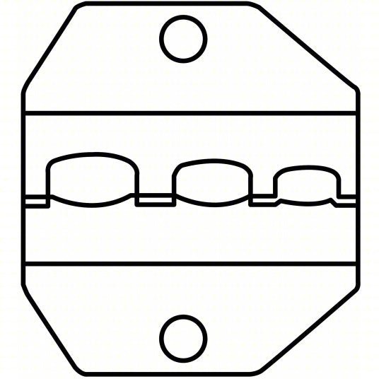 Greenlee 45500G Ratchet Crimper For Insulated Terminals, 10 AWG/12 AWG/14 AWG/16 AWG/18 AWG/20 AWG/22 AWG - KVM Tools Inc.KV4CN29