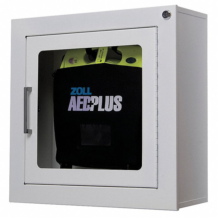 Zoll 22900700702011010 Defibrillator with Wall Cabinet, Auto