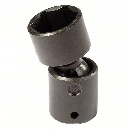 Proto J74279P Flex Impact Socket 1/2 in Drive Size, 3/4 in Socket Size, 6 - Point, Std, Black Oxide - KVM Tools Inc.KV4HVC4