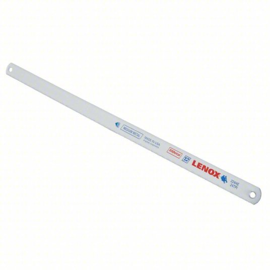 Lenox 20145 - V224HE Hacksaw Blade 12 in Blade Lg, Bi - Metal, 24, 1/2 in Blade Wd, 0.03125 in Blade Thick, 10 PK - KVM Tools Inc.KV4RA72