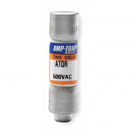 Mersen ATQR1/2 UL Class CC Fuse Time Delay, 1/2 A, ATQR, Cylindrical Body, Nonindicating, 300V DC - KVM Tools Inc.KV4ZCC6