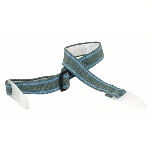 MSA 10171107 Chin Strap, 2 Attachment Points, Polyester, Gray, 10 PK - KVM Tools Inc.KV52NY93
