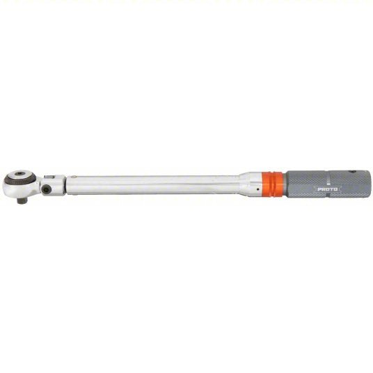 Proto J6012FC Micrometer Torque Wrench Foot - Pound, 3/8 in Drive Size, 10 ft - lb to 100 ft - lb - KVM Tools Inc.KV53GL75