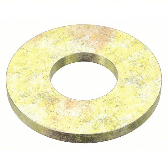 HU-0500USSHZYBAGGR USS Washer For Screw Size 1/2 in, Steel, Through Hardened, Zinc Yellow, 0.563 in In Dia, 25 PK - KVM Tools Inc.KV6PE84