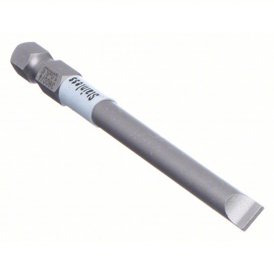 Wera 05071080001 Power Bit 3 1/2 in Overall Bit Lg, 1/4 in Hex Shank Size, Hex Shank, Stainless Steel - KVM Tools Inc.KV5EPX6