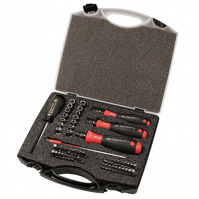 Wiha 28589 Torque Control Set, Pieces 59