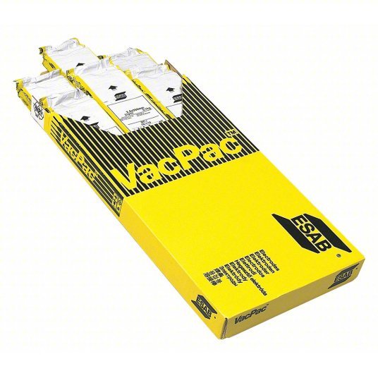 ESAB 55043230G0 Stick Electrode Carbon Steel, E7018 - 1 H4R, 1/8 in x 14 in, 24 lb, 7018 - 1 Prime - KVM Tools Inc.KV60HJ84