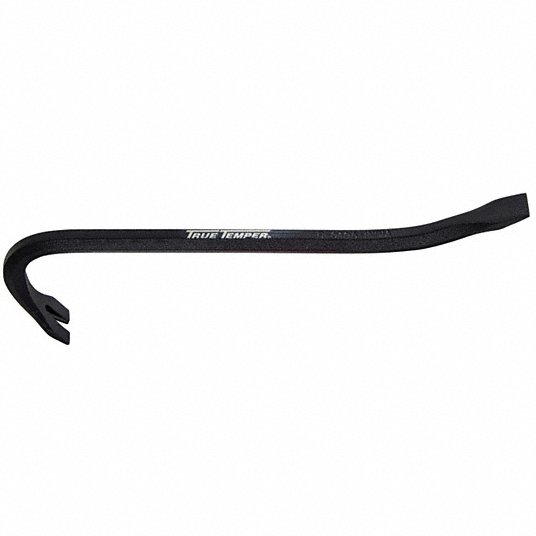 True Temper 1170500 Gooseneck Wrecking Bar Chisel End, 24 in Overall Lg, 3/4 in Bar Wd, 5 1/4 in End Wd, T No - KVM Tools Inc.KV6EUN9