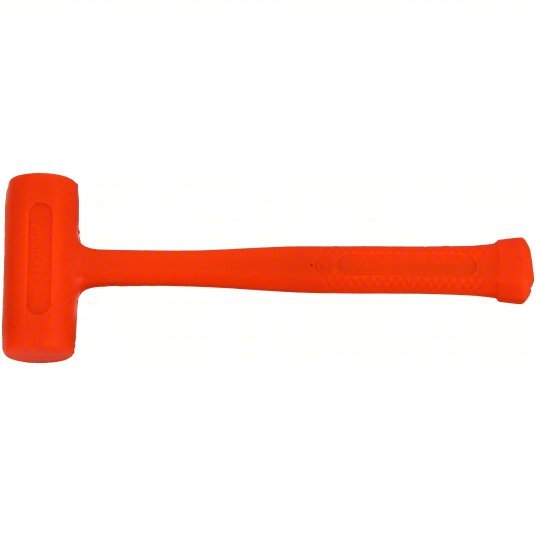 Stanley 57 - 542 Dead Blow Hammer Steel Handle, 18 oz Head Wt, 1 1/2 in Hammer Face Dia, 12 in Overall Lg - KVM Tools Inc.KV6R339