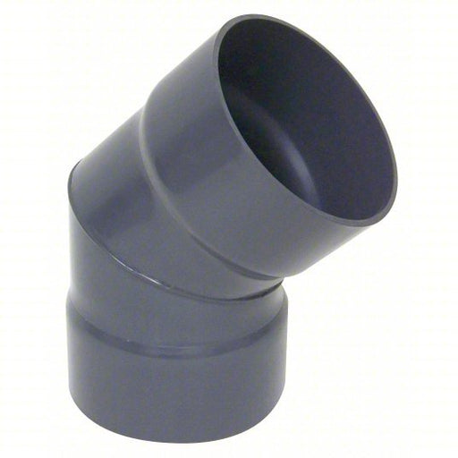 Plastic Supply PVCED12 45 Degree Elbow PVC, For 12 in Duct Dia, 19 1/4 in Overall Lg, 2 Pieces - KVM Tools Inc.KV6UXT3