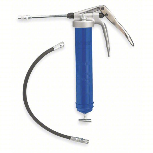 Lincoln 1134 Pistol Grip Grease Gun Handle, Rigid Pipe and Flex Hose, 33 Strokes per Oz. - KVM Tools Inc.KV6WA98