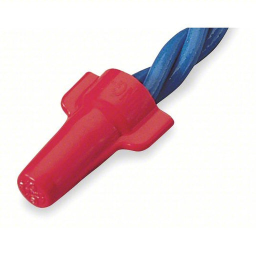 Ideal 30-452 Twist On Wire Connector Red, 18 AWG – 8 AWG Twist-On Wire Size Ranges, 100 PK - KVM Tools Inc.KV6YH59