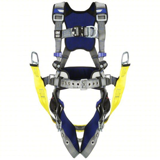 3M DBI-SALA 1402116 Fall Protection Harness Climbing/Gen Use, Vest Harness, Quick-Connect / Tongue, M, Gray - KVM Tools Inc.KV788FY3