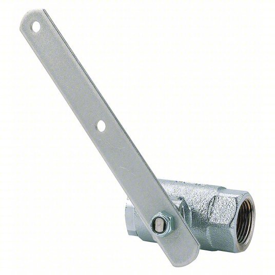 Haws SP260 Ball Valve, Compatible with Haws, Chrome Plated Brass/Stainless Steel, Silver, NPT - KVM Tools Inc.KV8TNE7