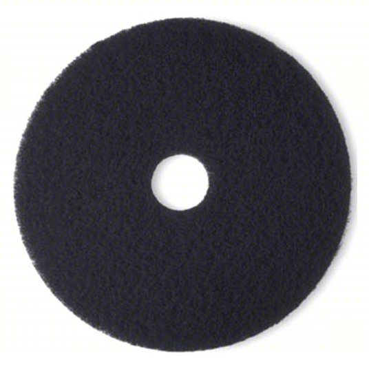 3M 7300 Stripping Pad Stripping, Black, 20 in Dia, Nylon, 5 PK - KVM Tools Inc.KV3U068