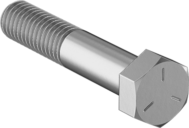 McMaster 91247A632 Medium - Strength Grade 5 Steel Hex Head Screw Zinc - Plated, 3/8" - 16 Thread Size, 2" Long, Partially Threaded PK25 - KVM Tools Inc.KV91247A632