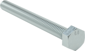 McMaster 91280A349 Medium - Strength Class 8.8 Steel Hex Head Screw Zinc - Plated, M6 x 1 mm Thread, 60 mm Long, Fully Threaded PK50 - KVM Tools Inc.KV91280A349