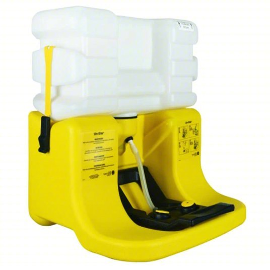 Bradley S19 - 921 Eyewash Station Gravity - Fed, 7 gal Cap, Eyes, Water Preservative, Media Sold Separately - KVM Tools Inc.KV4YF98