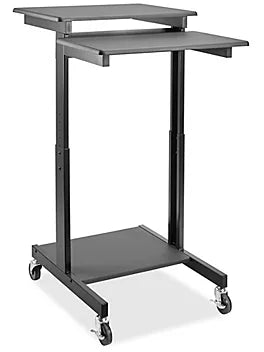 Uline Workstation Cart - 31 x 24 x 39 - 45"