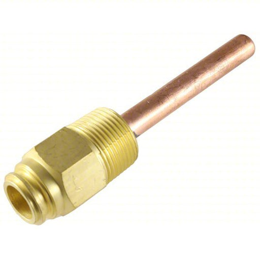 Honeywell 121371B Immersion Well Mounting Flange, Copper, Copper, 3/4 in External Thread Size - KVM Tools Inc.KV3XK90