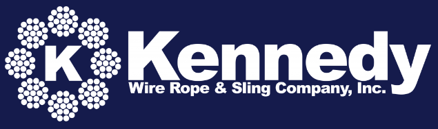 Kennedy 700 - 02857X375 9/16" X 375' TYPE 115 - HT - BLANK WIRE ROPE ASSEMBLY WITH 5/8" - KVM Tools Inc.KV700 - 02857X375