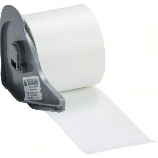 Brady M7C - 2000 - 581 - WT Label 2 in x 50 ft, Vinyl, White, Outdoor - KVM Tools Inc.KV803R25