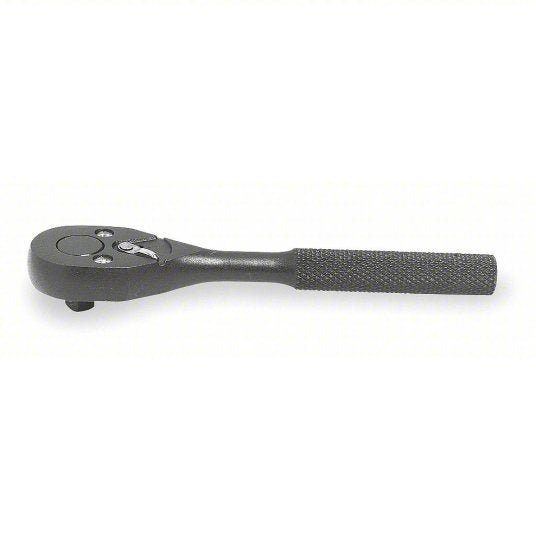 Proto J4749BL Hand Ratchet Pear, Reversing, 5 in Overall Lg, Black Oxide, 15° Min Arc Swing - KVM Tools Inc.KV5C603