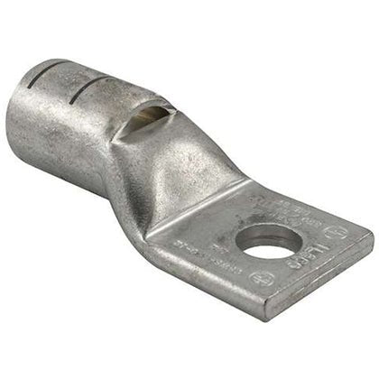 Penn - Union BLU - 2/0S Compression Lug, 1 - Hole, Copper, 2/0 AWG, 3/8" Stud Size, Black - KVM Tools Inc.KV269470