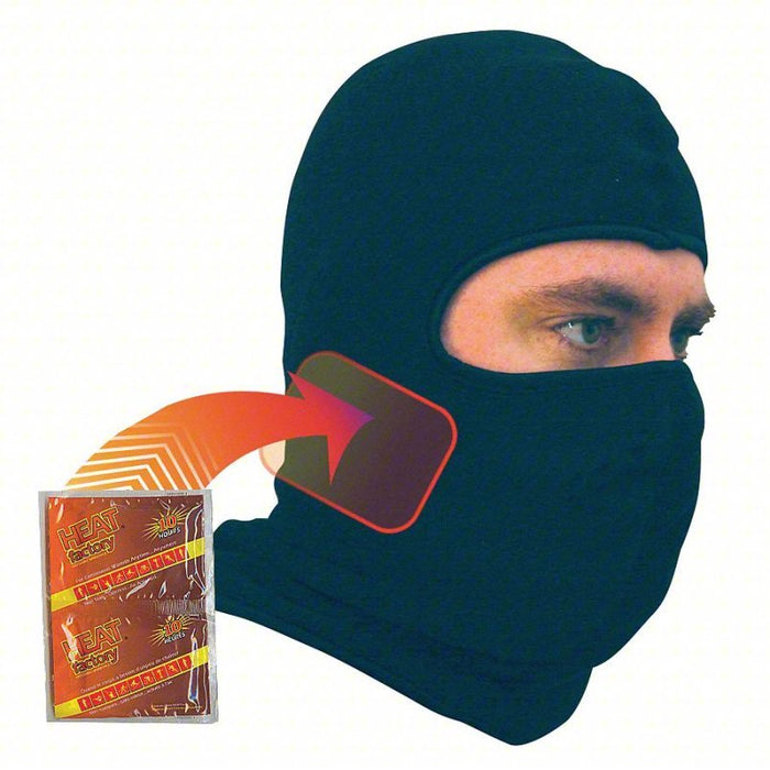 Heat Factory 1786 Heated Balaclava, Black, Universal - KVM Tools Inc.KV14J827
