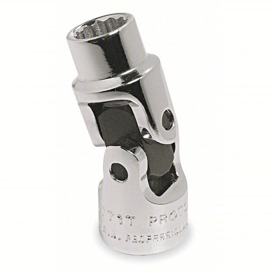 Proto J4771TA 1/4 in Drive, 1/4" Triple Square SAE Socket, 12 Points - KVM Tools Inc.KV429M96