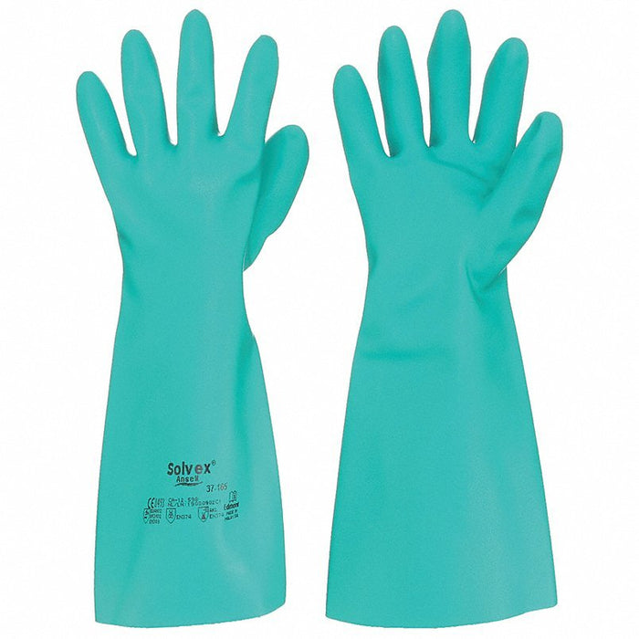 Ansell 37-165 Chemical Resistant Glove, 22 mil, Sz 11, PR