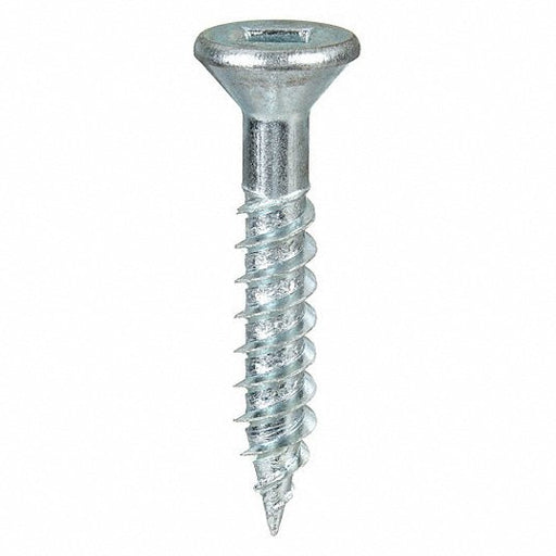 Fabory U25140.016.0125 Wood Screw, #8 x 1-1/4 in, Zinc Plated Steel Flat Head Square Drive, 100 PK - KVM Tools Inc.KV1LA38