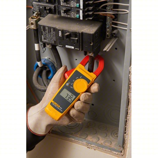 FLUKE-323 Digital Clamp Meter Clamp-Jaw, CAT III 600V/CAT IV 300V, TRMS, 400 A Max. AC Current - KVM Tools Inc.KV20E890