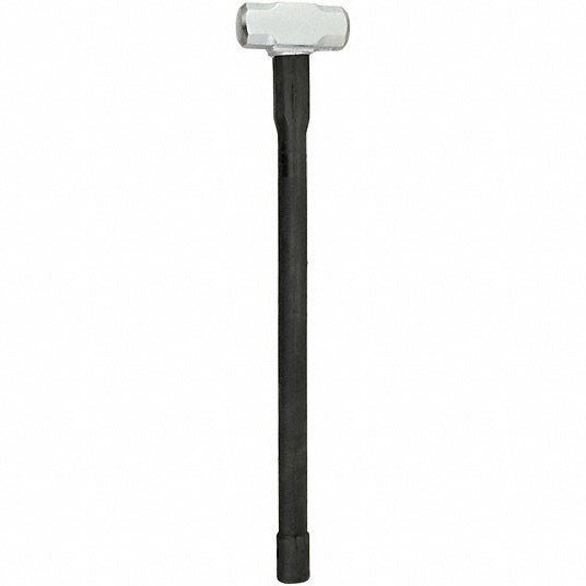 KVM Tools KV22XP78 Sledge Hammer, 12 lb., 30 In, Rubber/Steel - KVM Tools Inc.KV22XP78