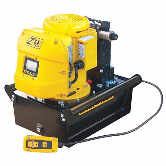 Enerpac ZE4410SB Hydraulic Pump, Electric, 1.5 hp, Induction Motor, 10,000 psi Max Pressure - KVM Tools Inc.KV26VZ13