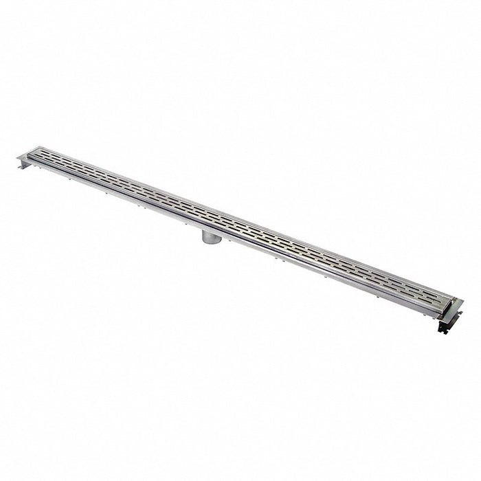 Zurn ZS880-60 Shower Drain, Linear, Stnlss Steel, 60in L - KVM Tools Inc.KV28CJ91