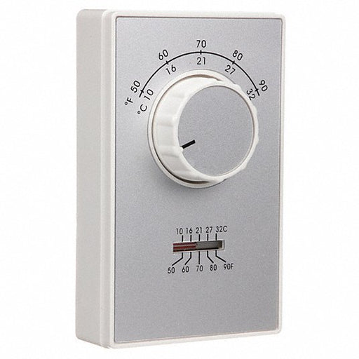 Columbus ETD9STGS Line Volt Mechanical Tstat, Open/Close on Rise, wall, SPDT - KVM Tools Inc.KV2E158