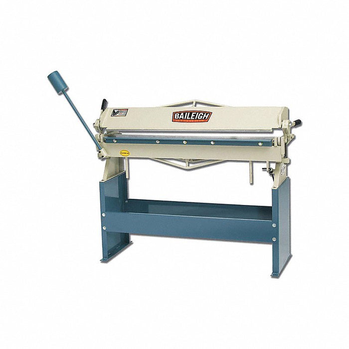 Baileigh HB-4816 Sheet Metal Brake: Hand Lever, 16 ga Capacity, 48 in Max. Bending Wd