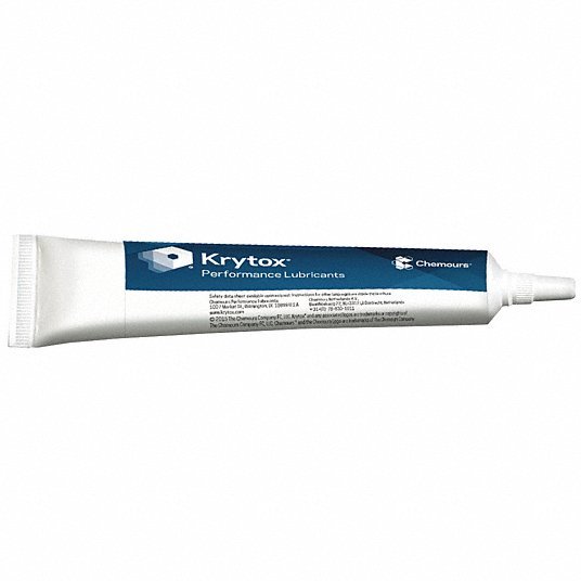 Krytox 283 AD 2 oz Extreme Pressure Grease Tube White - KVM Tools Inc.KV35RR83