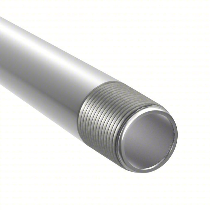 Calbrite S64010CT00 Metallic Conduit (RMC), Heavy-Wall RMC, 4 in Trade Size, 10 ft Lg, 316 Stainless Steel - KVM Tools Inc.KV36LL47