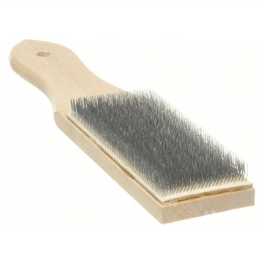 Simonds 73993000 File Cleaner 8 1/2 in Overall Lg, Steel Wire Bristles, Wood Handle - KVM Tools Inc.KV38RK58