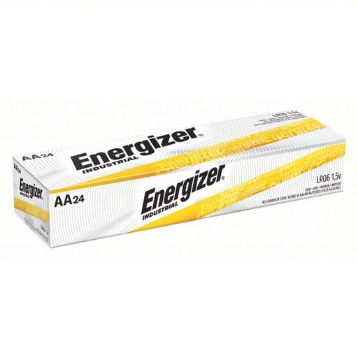 Energizer EN91 Industrial AA Alkaline Battery, 1.5V DC, 24 Pack - KVM Tools Inc.KV38W365