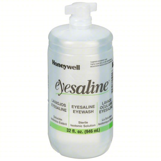 Honeywell 32-000455-0000-H5 Emergency Eye/Face Wash, 32 Oz. Refill, 1-Bottle - KVM Tools Inc.KV3ARE1