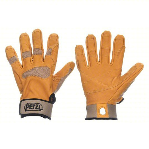 Petzl K53 MT Rappelling Glove Goatskin Leather, Goatskin Leather, Beige, M, 1 PR - KVM Tools Inc.KV3NAR1