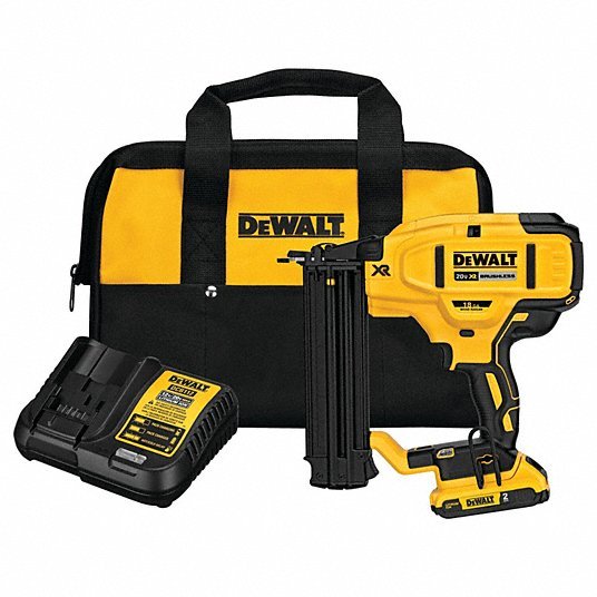 DeWalt DCN680D1 20V MAX* XR(R) 18 GA Cordless Brad Nailer Kit - KVM Tools Inc.KV400A03