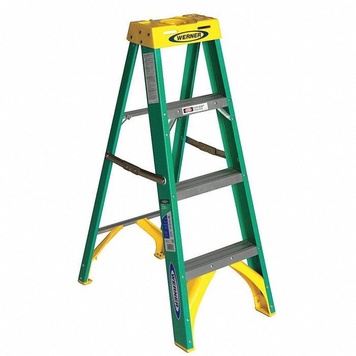 Werner 5904 4 ft Fiberglass Stepladder - KVM Tools Inc.KV78061306