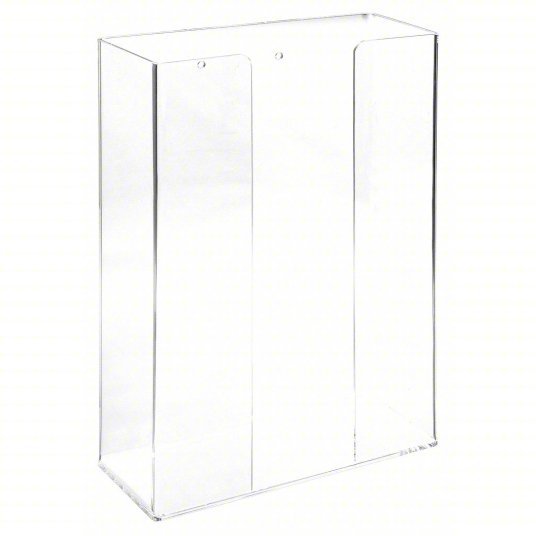 Brady GD03 Glove Dispenser Acrylic, Clear, 10 7/8 in Wd, 4 1/8 in Dp - KVM Tools Inc.KV41F369
