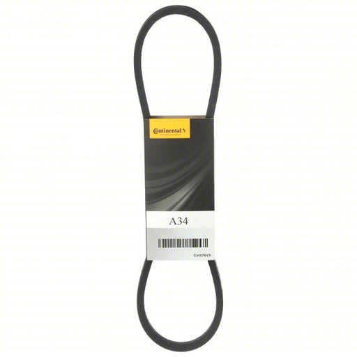Contitech A38 V-Belt A38, 40 in Outside Lg, 1/2 in Top Wd, 5/16 in Thick - KVM Tools Inc.KV459K81