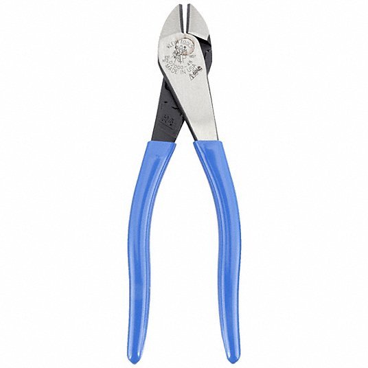 Klein D2000-48 Diagonal Cutting Pliers, Angled Head, 8-Inch - KVM Tools Inc.KV4A840