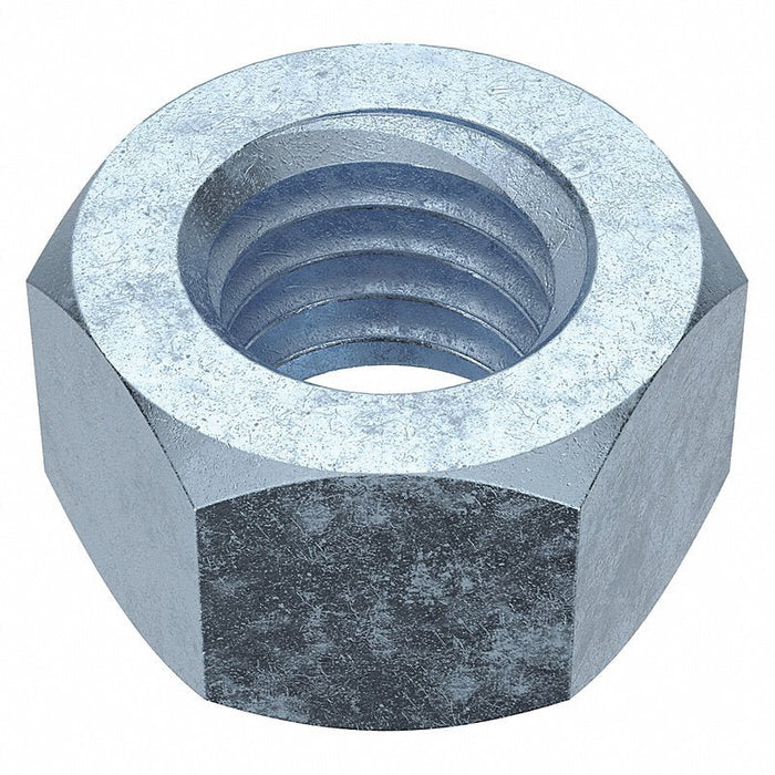 KVM Tools U01300.050.0001 Hex Nut, 1/2"-13, Steel, Grade 5, Zinc Plated, 7/16 in Ht, 50 PK - KVM Tools Inc.KV4FCC2